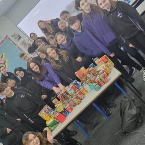 Image of Aspire students do what they can to support the needy in Ƶ!